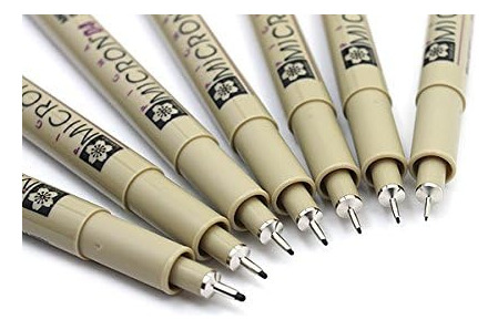 Sakura Pigma Micron Pen 03 Rotulador De Tinta Negra, Rotulad