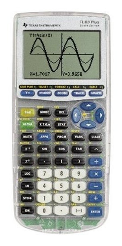 Calculadora - Texas Instruments Ti-83-plus Silver Edition (r (Reacondicionado)