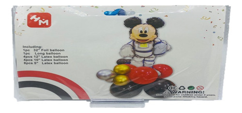 Buquet De Globos Mickey Mouse 