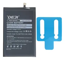 Comprar Batería Deji Compatible Con Xiaomi Poco C40 Bn66
