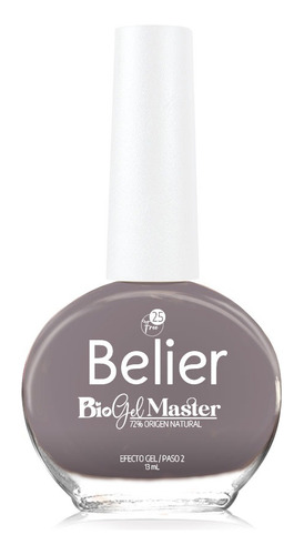 Esmalte Belier Bio Gel Master - mL  Color Marrón duna