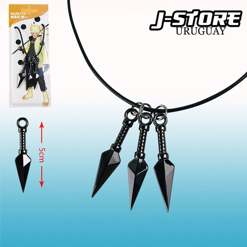 Collar Naruto Kunais Ninja Kunai Anime Manga 