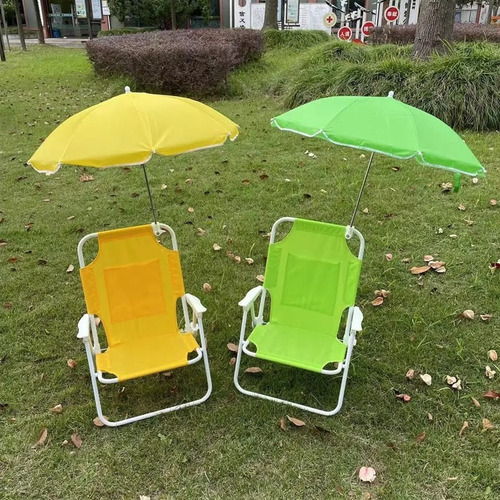 . Silla Plegable Infantil C/paragua Bebes Sol Playa