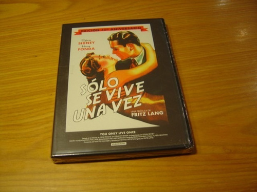 Dvd Original Solo Se Vive Una Vez - Lang Fonda - Sellada!