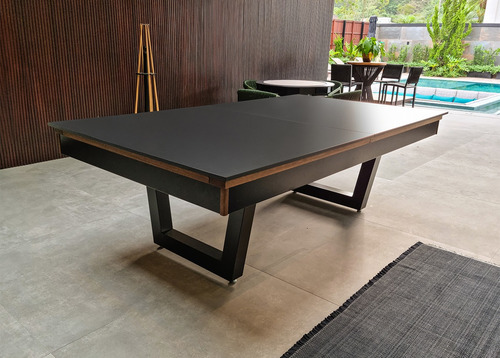 Mesa De Sinuca/bilhar Com Tampo De Jantar - 2,20x1,20
