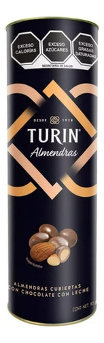 Almendras Cubiertas Turin Con Chocolate Con Leche 185 G