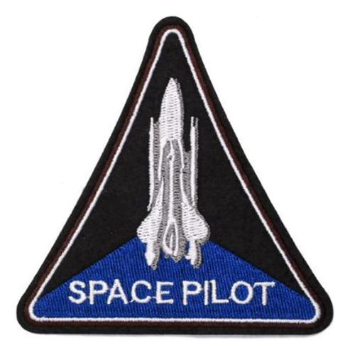 Parche Piloto Espacial Insignia Costura Bordada Para Ropa