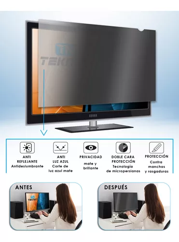 Protector de pantalla de TV antiluz azul de 26 pulgadas para televisores  LCD, LED y plasma