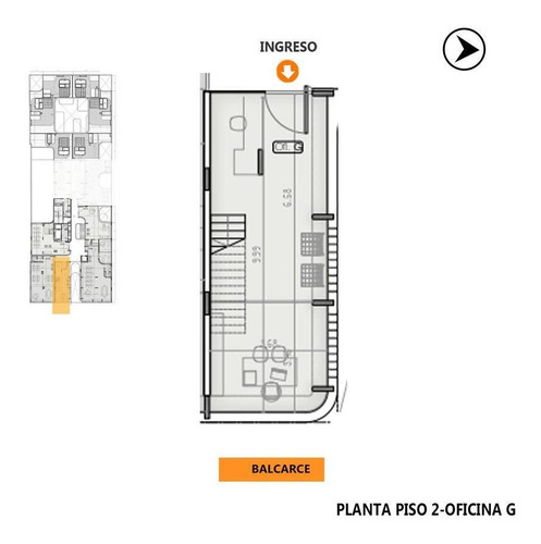 Imagen 3 de 30 de Oficina Al Frente Amplia Dos Plantas Con Balcón En Edificio Premium- Centro