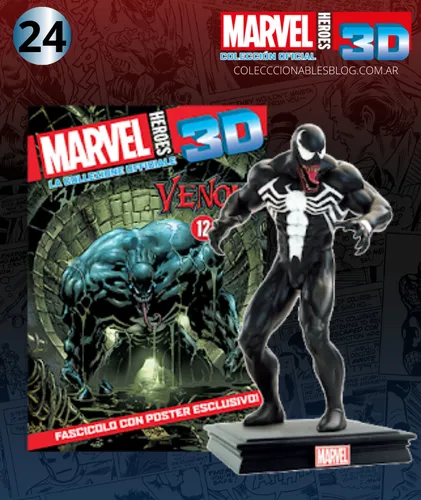 comprar Colección Figuras Marvel Heroes 3d - Venom - Salvat