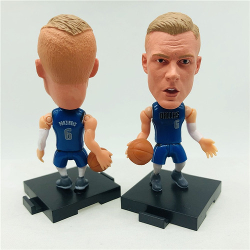 Figura Kristaps Porzingis Dallas Mavericks Colección Nba