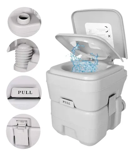 comprar Inodoro Quimico Portatil Para Camping Baño Quimico 20 Litros