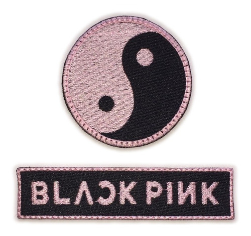 Black Pink Pack 1 - Parche Bordado