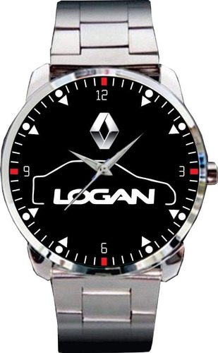 Relógio De Pulso Personalizado Carro Logan - Cod.rtrp017