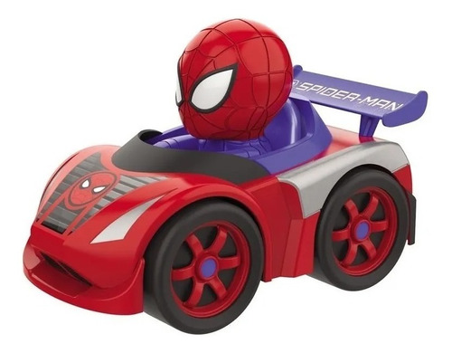 Marvel Spider Man Carrinho De Fricção 10cm Homem Aranha