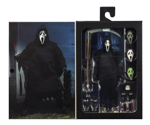 Figura De Acción Muñeco Ultimate Ghost Face Scream Neca