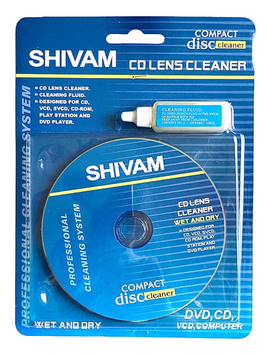 Cd Cleaner Para Lentes Dvd Player Cd-rom Play Station 