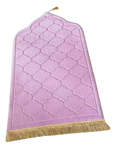 Alfombra De Oración Floormat Grueso Multifuncional Púrpura