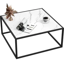 Comprar Mesa De Centro De Mármol Mesas De Centro Cuadradas Peq...