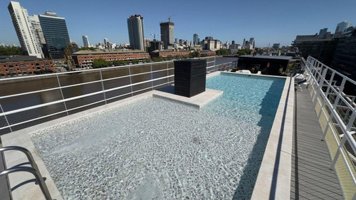 Alquiler Temporal, 2 Amb, Puerto Madero, Cruceros. Balcón Con Vista Al Dique