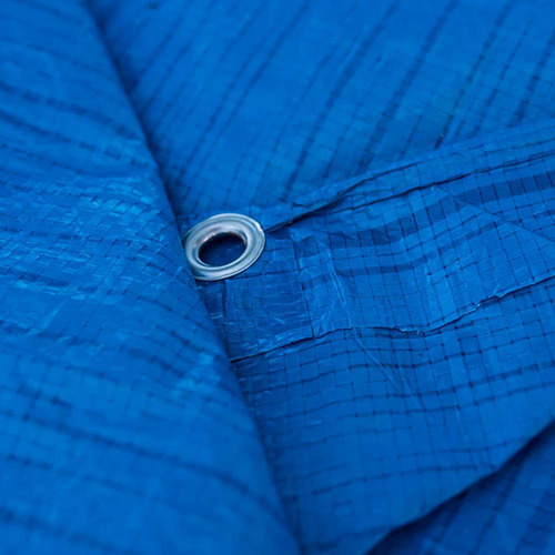 Lona Azul 2x2 Metros Plástica Impermeável