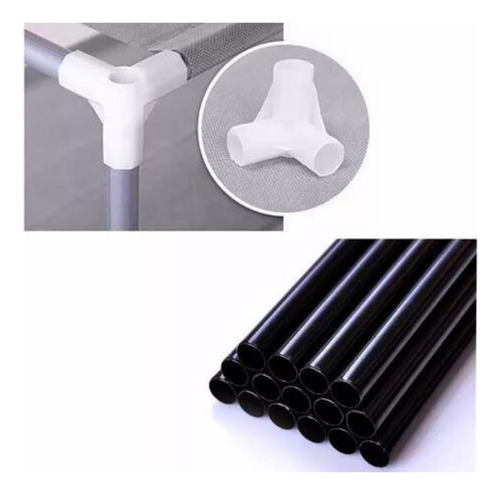 Zapatera Armable Aluminio Tela Plástica 8 Niveles Colores
