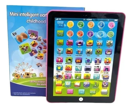 Tablet Didáctica Interactiva Musical Abecedario Matemáticas