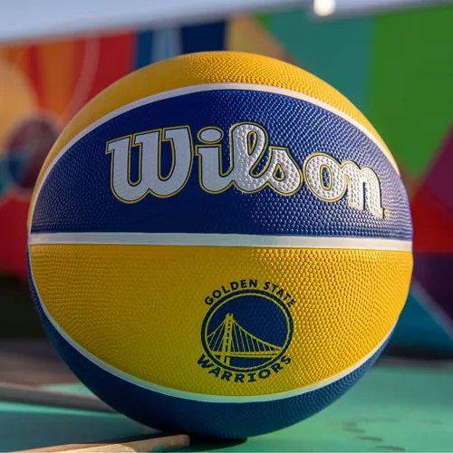 Bola de Basquete Wilson Nba Team Tribute Gs Warriors 7 - Amarelo e