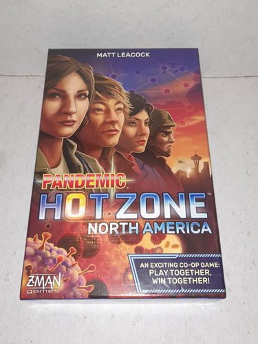 Pandemic Hot Zone North America Juego De Mesa Zman Games (Usado)
