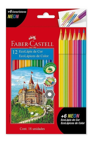 Colores Faber Castell X 18 Uds