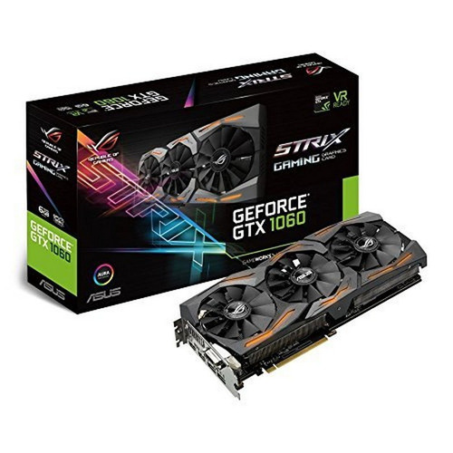 Tarjeta De Vídeo Asus Nvidia Gtx 1060 6gb Ddr5 Strix