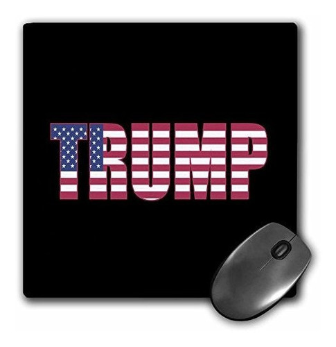 Mouse Pad Patriótico Ee. Uu.-donald Trump-lavable