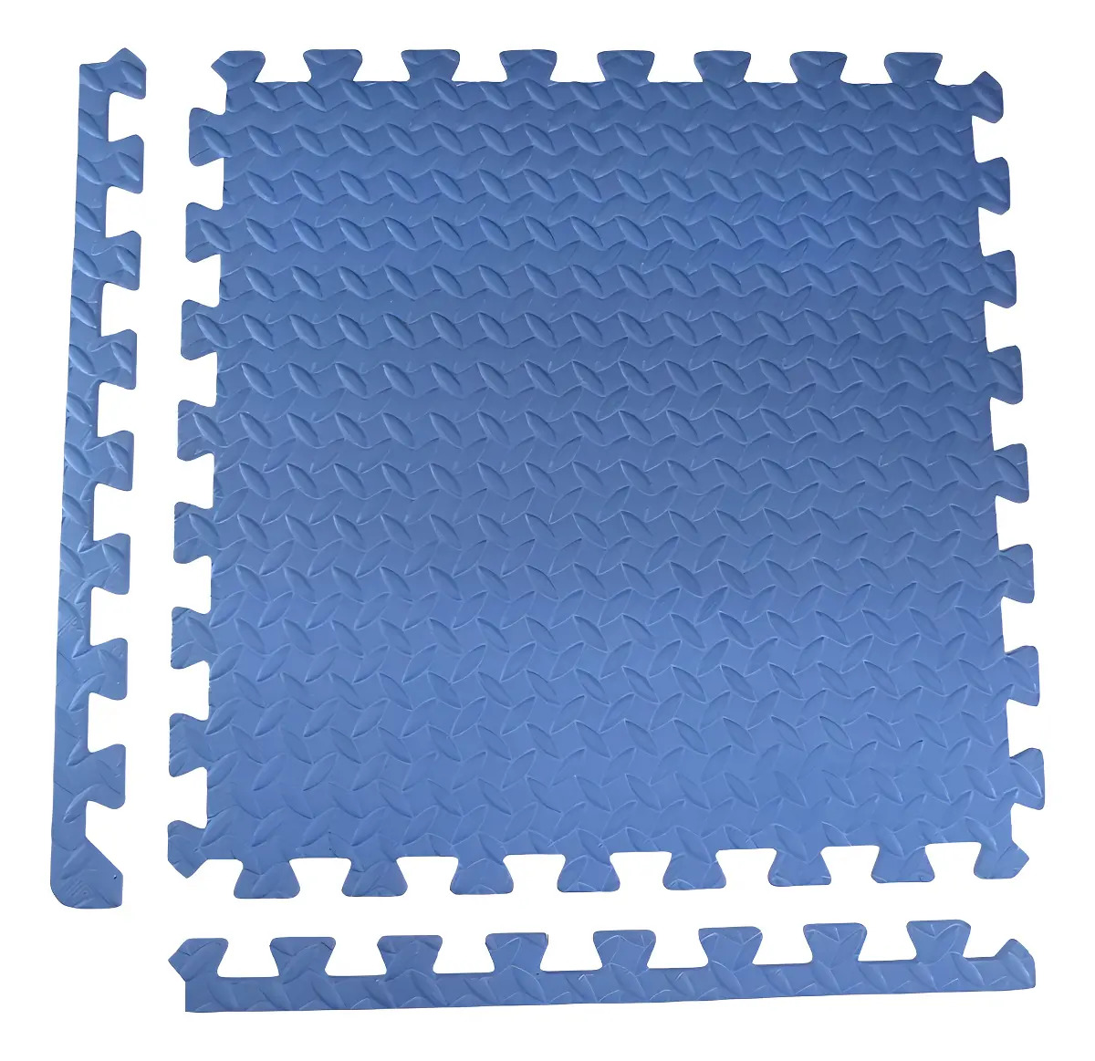 Tapete Armable Foamy Infantil 50x50cm Antideslizante Textura Leaf 8 Piezas