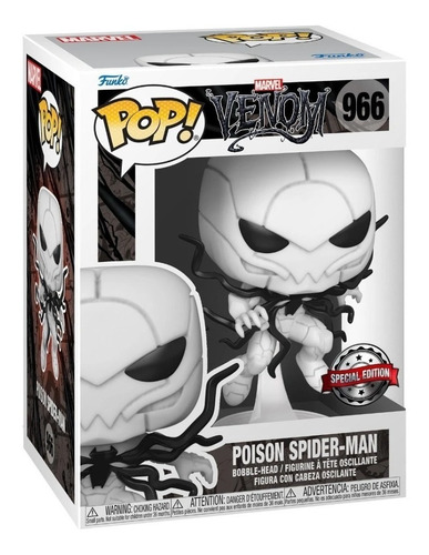 Funko Pop Poison Spider-man 966 Venom (special Edition)