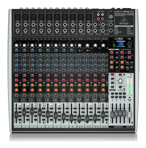 Consola Mixer Behringer X2442usb Interfaz Grabación X2442usb