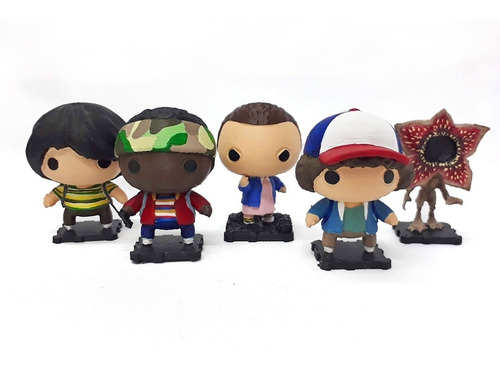Muñecos Stranger Things - Impresión 3d - 8cm. Eleven Y Otros