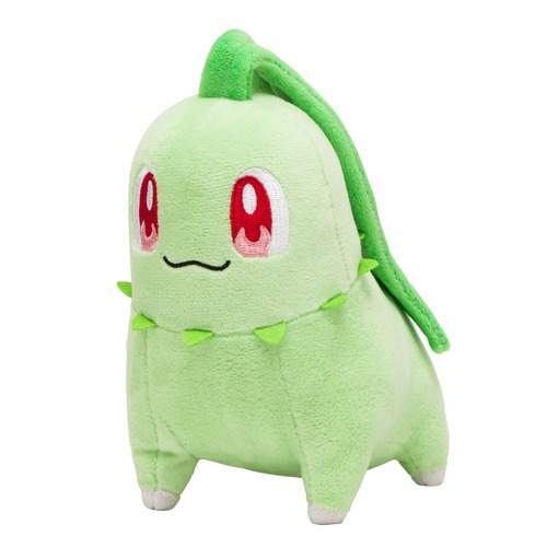 Peluche Chikorita Original 16cms - Pokemon Center