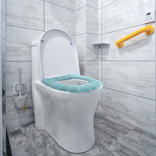 Cojín Para Asiento De Inodoro En Forma De I, Engrosado, Para