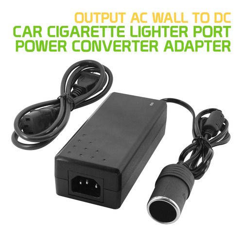 Convertidor Ac A Dc, 102 W, 12 V, Enchufe Para Encendedor De