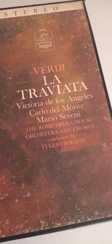Coleccion Lp En Caja Opera La Traviata Importada