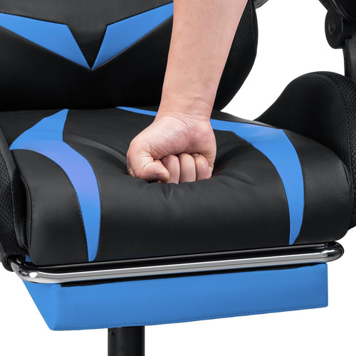 Silla De Juegos Ergonómica Con Altavoces Bluetooth Y Luces L