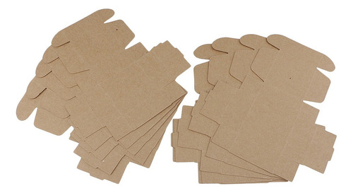 10 Piezas Cajas De Papel Artesanía Ideal Para Envoltura De