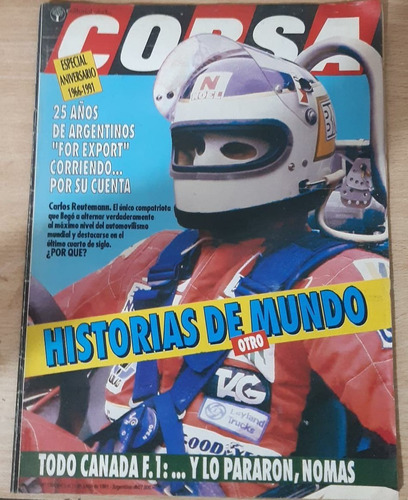 Revista Corsa Parabrisas N1300 Junio 1991 Para Colección