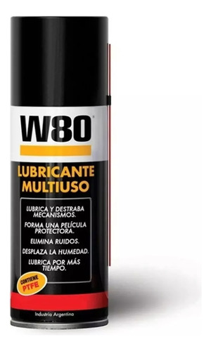 W80 Lubricante Multiuso Con Teflon En Aerosol 426ml Distryma