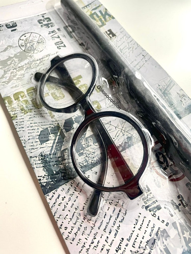 Imagen 2 de 2 de Varita Y Lentes Harry Potter Para Disfraz Cosplay Halloween