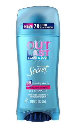 Antitranspirante Gel Secret Outlast Protecting Powder 73gr