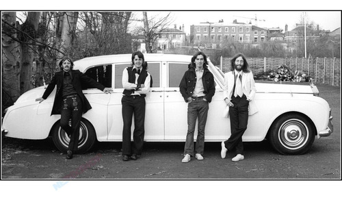 Foto De Parede Hd 35x70cm Beatles - Poster Rock