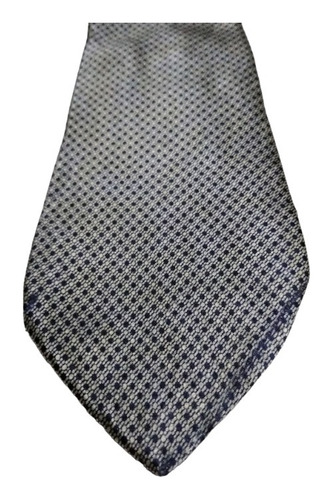 Elegante Corbata Marca Scappino Color Gris Con Dibujo