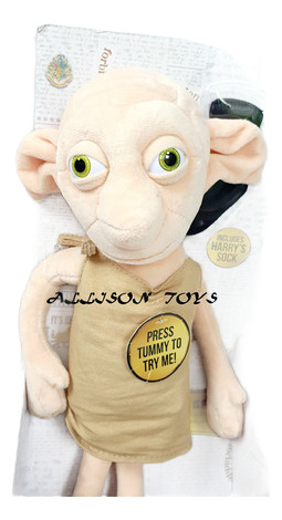 Peluche Dobby Con Sonido Harry Potter (Usado)
