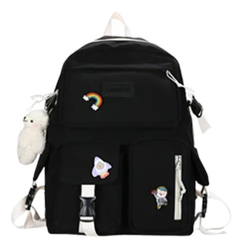 Mochila Kawaii Estilo Coreano Juvenil Moda Para Mujer